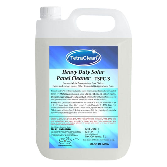 TetraClean TSPC‑3 Heavy Duty Solar Panel Cleaner – Eco‑Friendly, Streak‑Free Performance