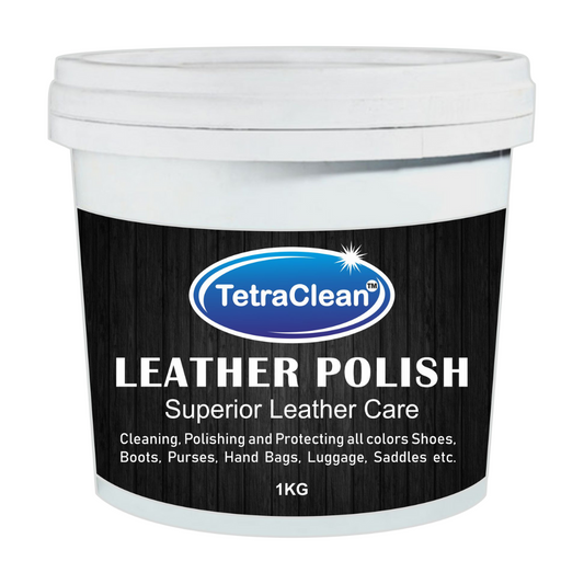 TetraClean Leather Polish I Multicolor Shoe Polish I Premium Shine & Superior Leather Conditioning 1,kg
