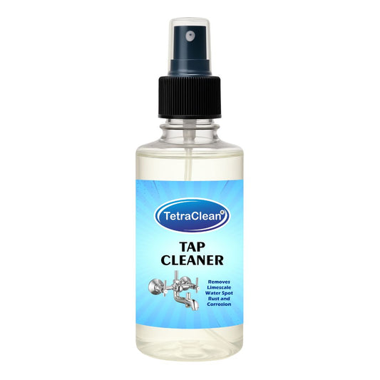 TetraClean Tap Cleaner – Limescale, Rust & Water Spot Remover Tap Cleaner, (250ml)