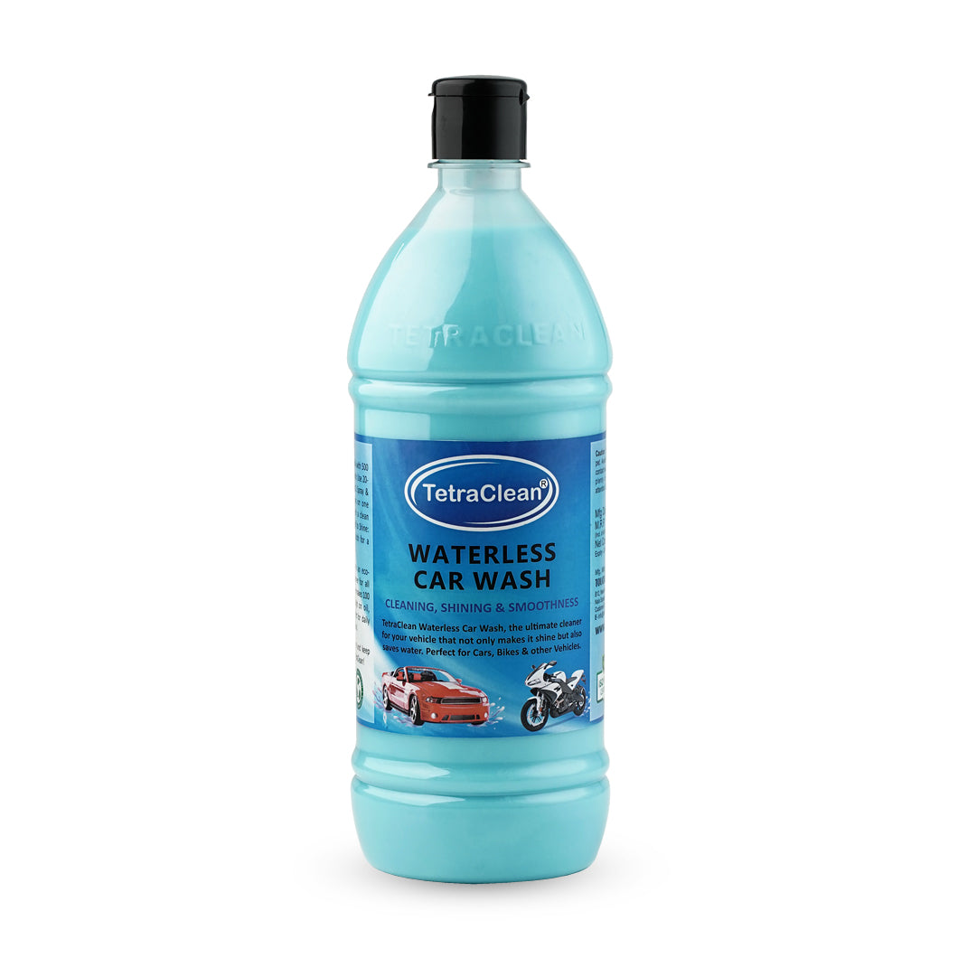 TetraClean Waterless Car Wash – Instant Shine & Smooth Finish, No Water Needed 1,Ltr