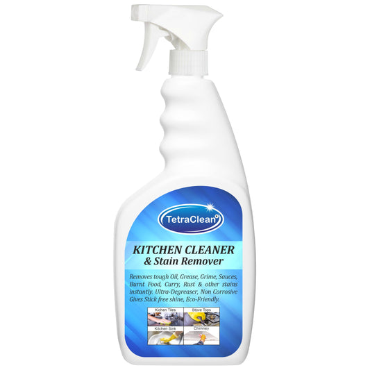 TetraClean Kitchen Cleaner & Stain Remover – Powerful Grease Cutter for a Spotless Kitchen 500ml